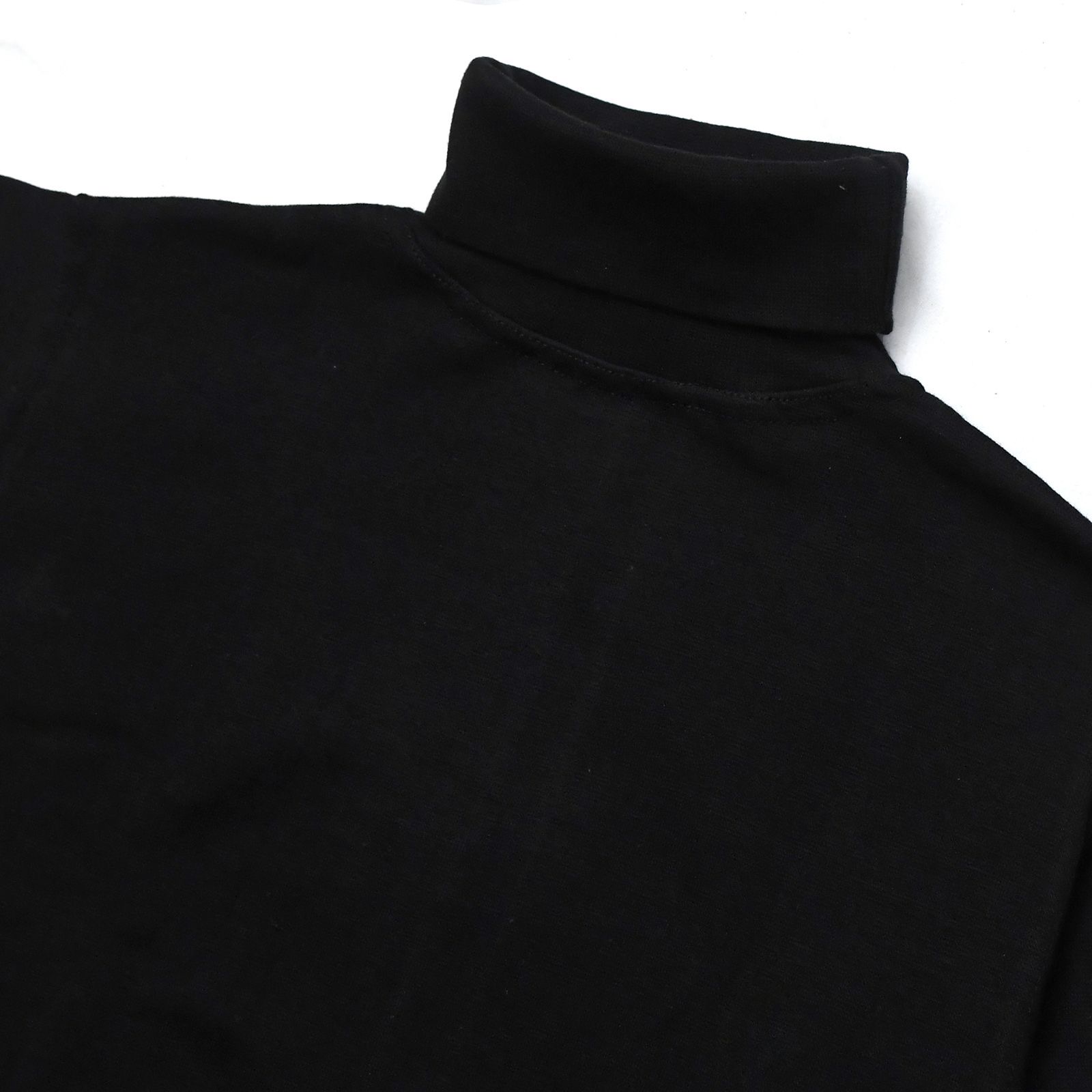 Heats Hi-Neck Black (Uni Sex) - Image 2