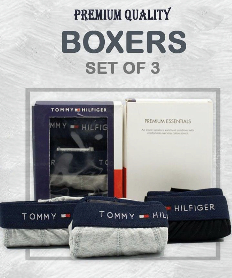 Pack of 03 men’s boxer