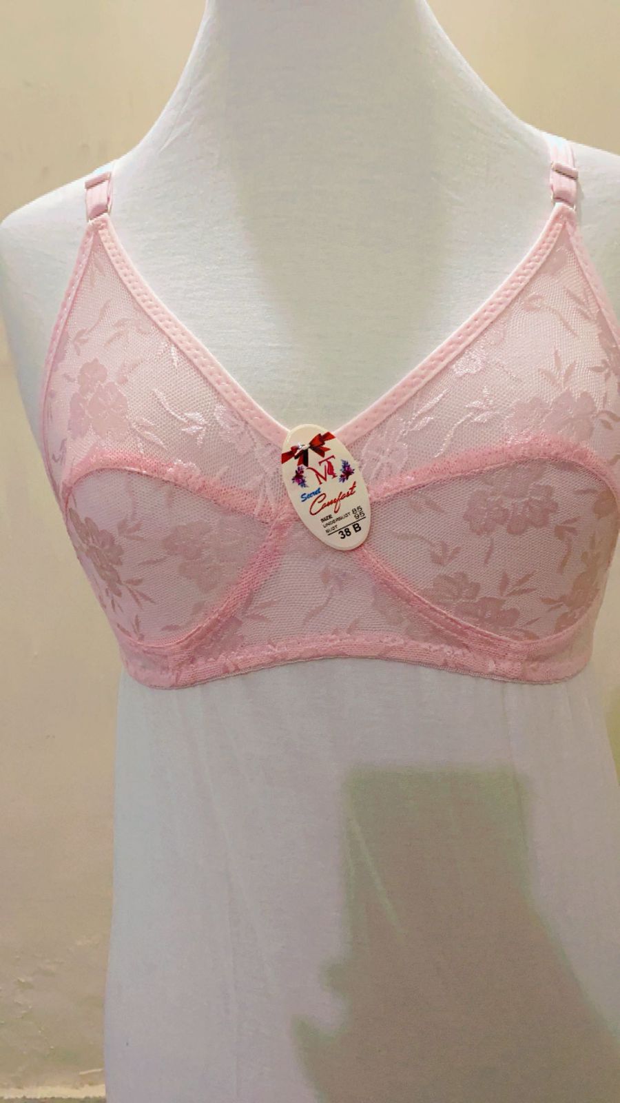 Floral Sheer Bra - Image 2