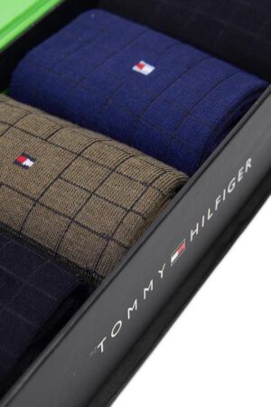 Mens Tommy 5 pair socks pack with gift box
